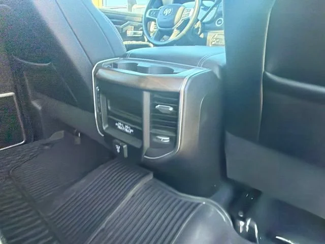 Used 2024 Diamond Black Crystal Pearlcoat Ram Laramie image 14