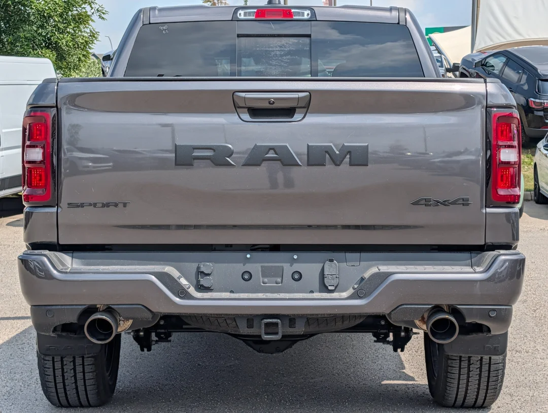 New 2026 Grey RAM Sport - - 3.0L Hurricane T-Turbo - Cloth/Vinyl Bucket Seats - Steel Standard Hood & More! image 7