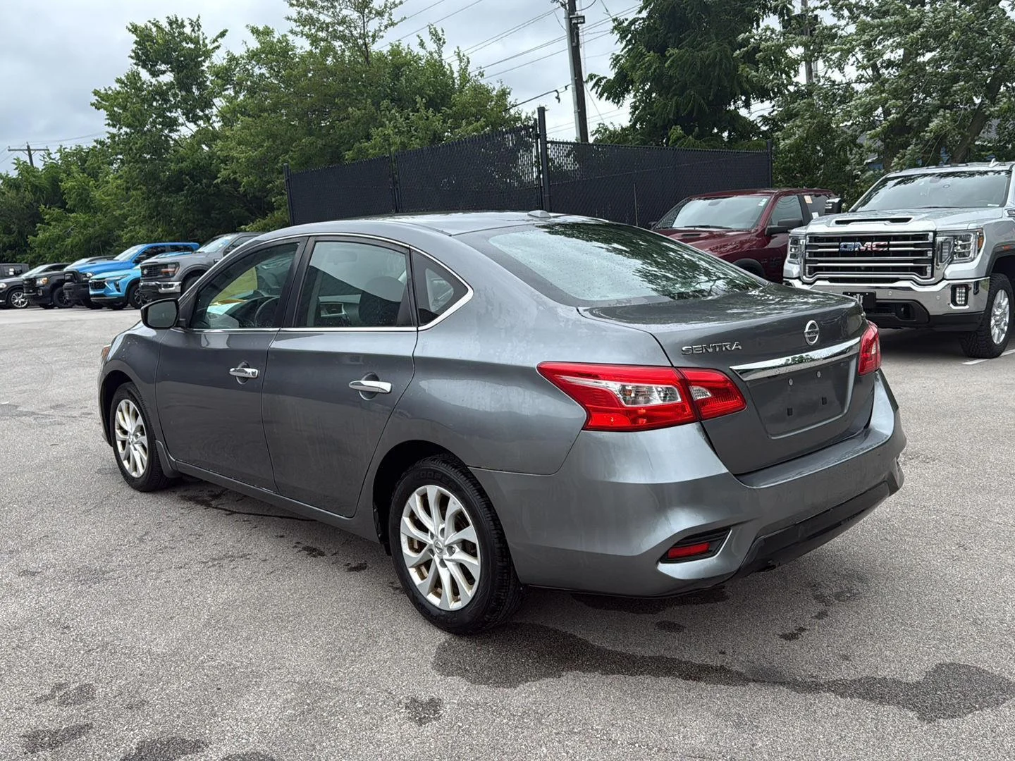 Used 2019 Gun Metallic Nissan SV image 5