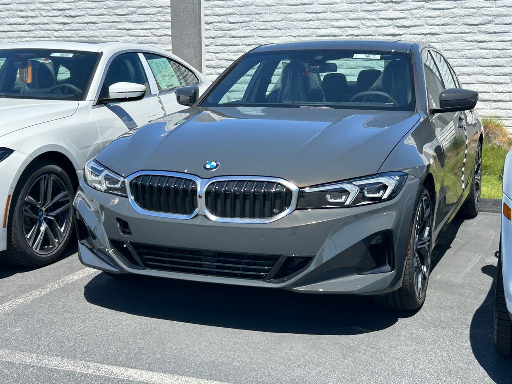 New 2026 Gray Metallic BMW 330i image 2
