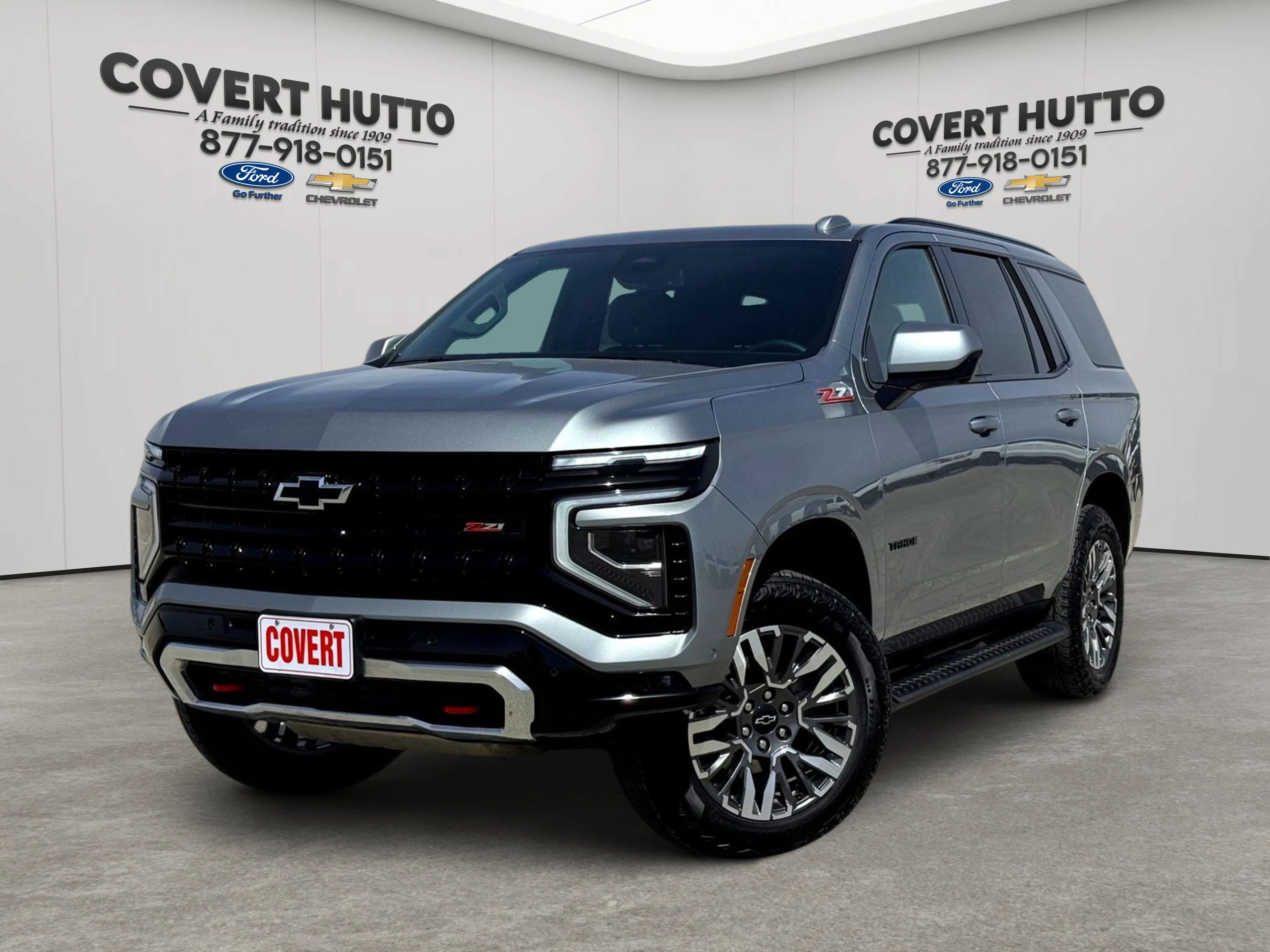 Used 2025 Sterling Gray Metallic Chevrolet Z71 image 1