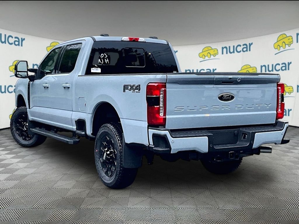 New 2026 Glacier Gray Metallic Tri-Coat Ford Lariat image 4