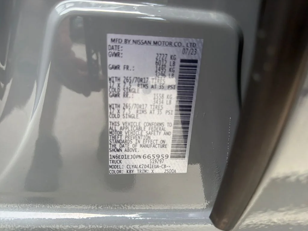 Used 2023 Gray Nissan PRO-X image 33
