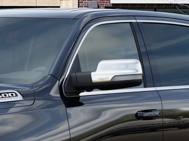 New 2026 Diamond Black Crystal Pearl-Coat Exterior Paint RAM Tungsten image 12