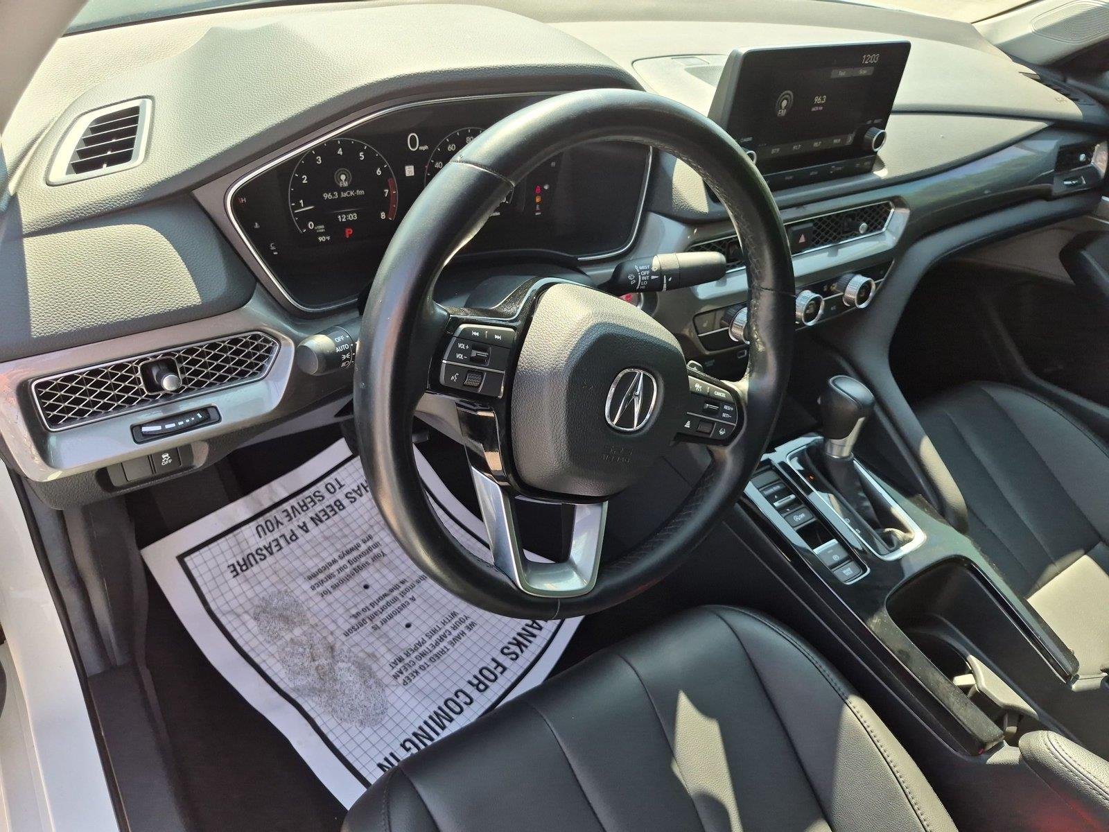Used 2024 Platinum White Pearl Acura BASE image 18