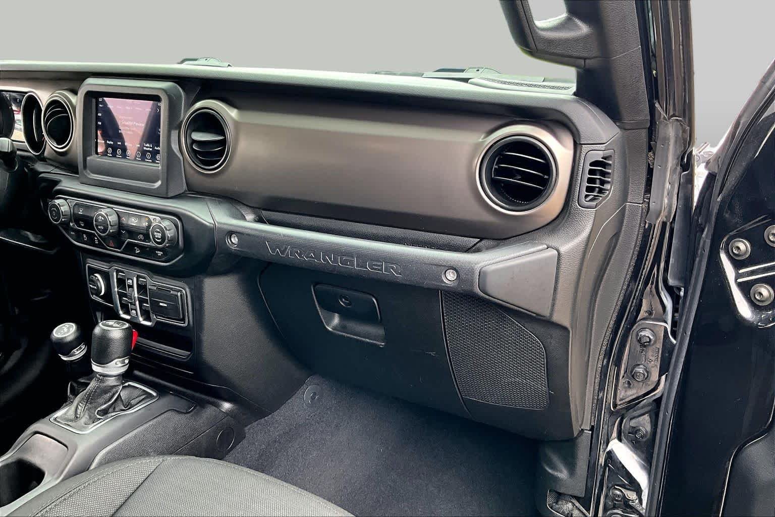 Used 2020 Black Clearcoat Jeep Willys image 16