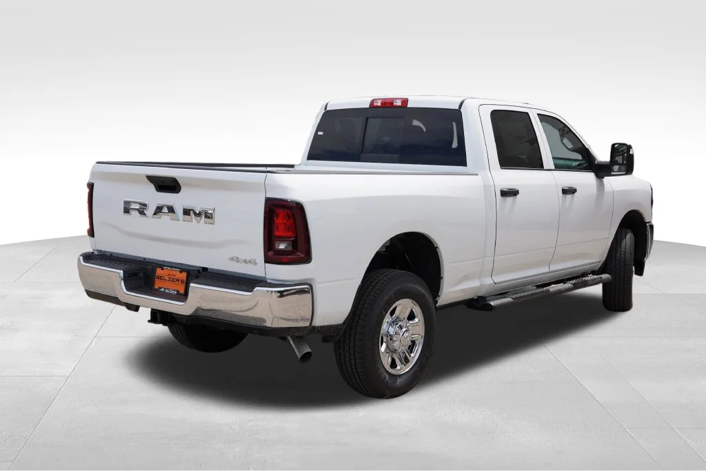 New 2026 Bright White Clear-Coat Exterior Paint RAM Tradesman image 3