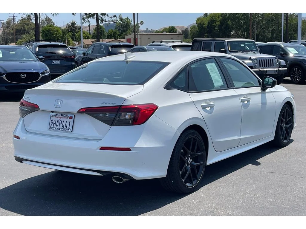 Used 2023 Platinum White Pearl Honda Sport image 6