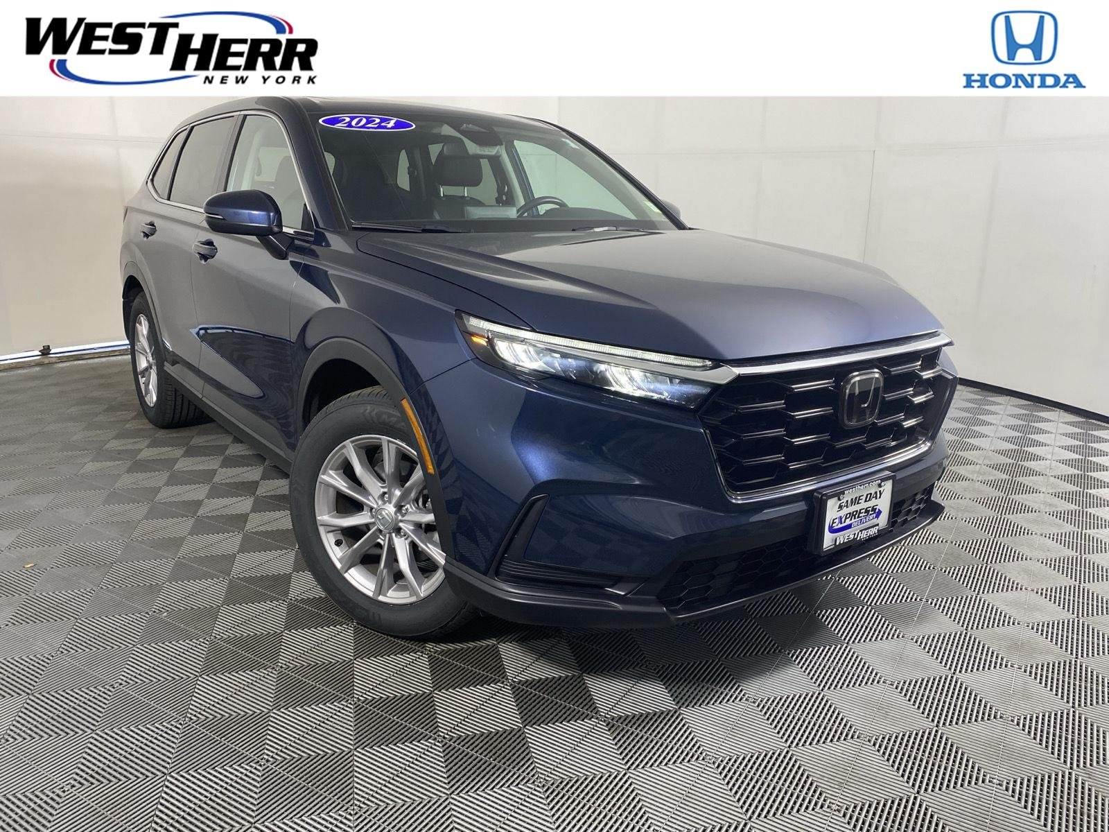 Used 2024 Canyon River Blue Metallic Honda EX image 1