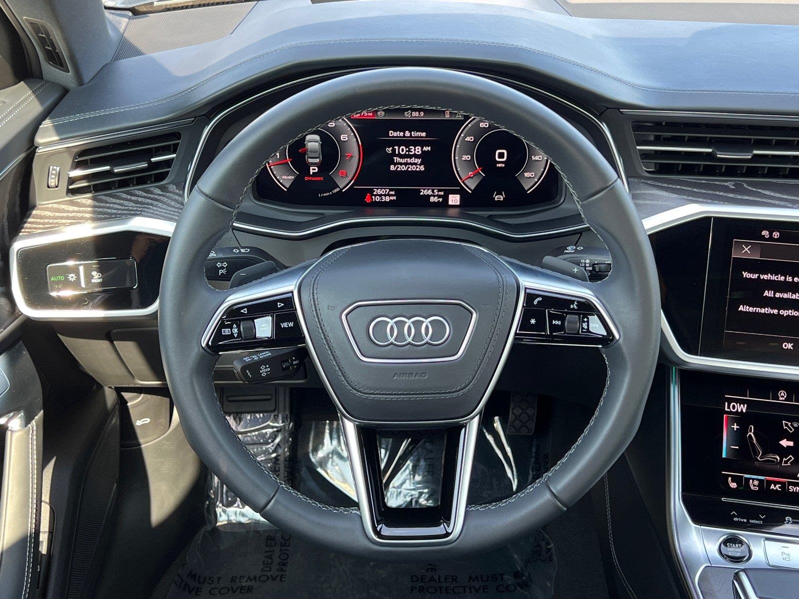 Used 2025 Daytona Gray Pearl Effect Audi Prestige image 24