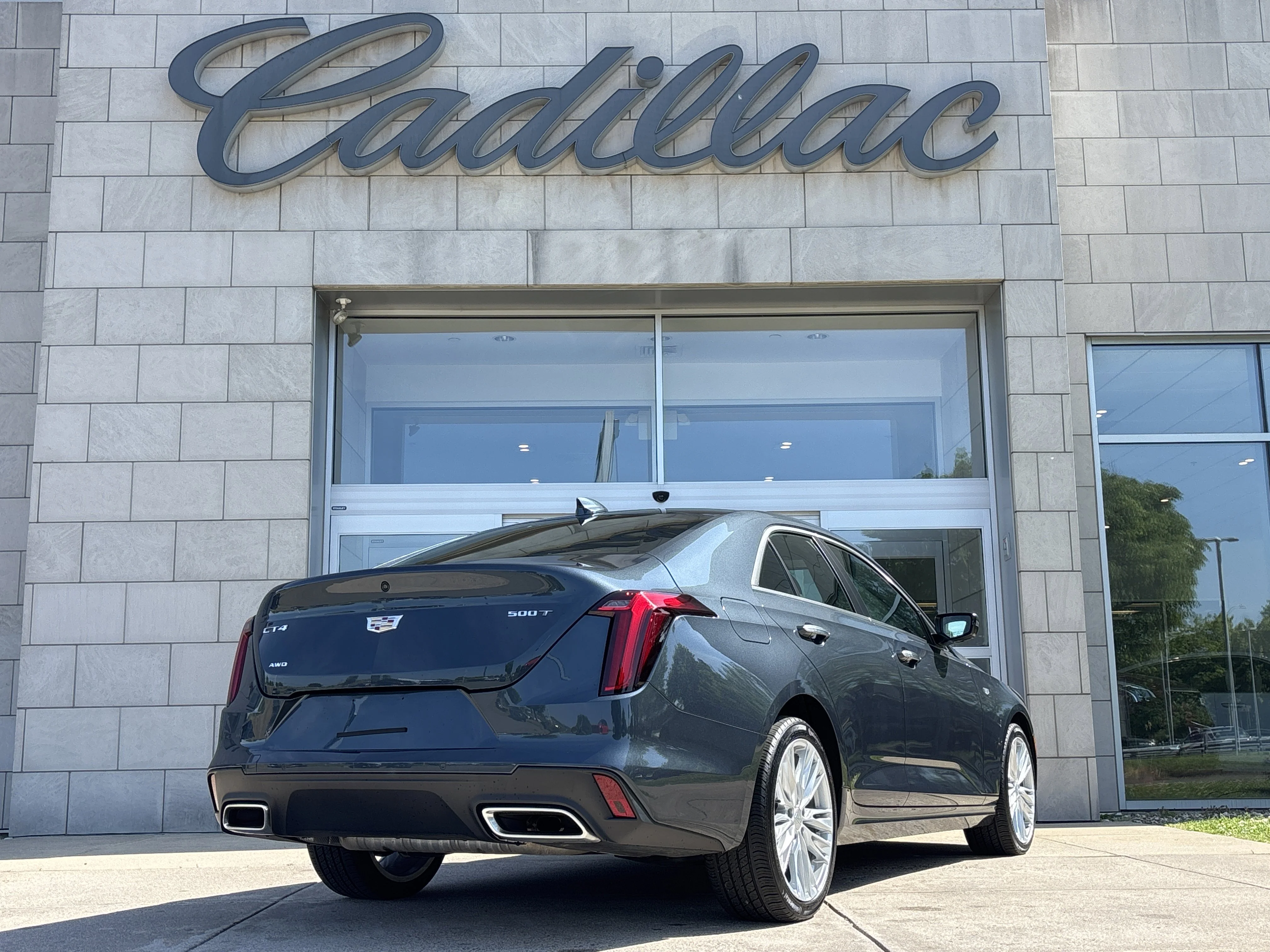 Used 2025 Deep Space Metallic Cadillac Premium Luxury image 4