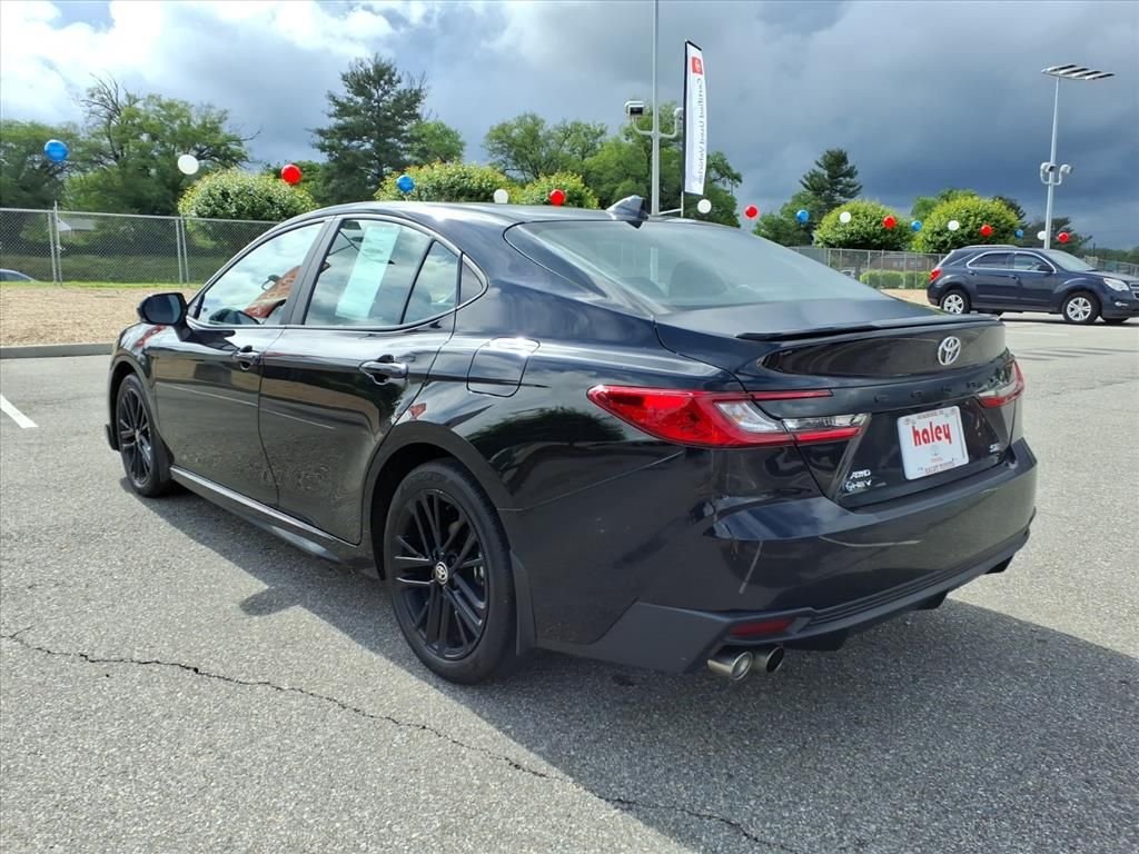 Used 2025 Black Toyota SE image 7