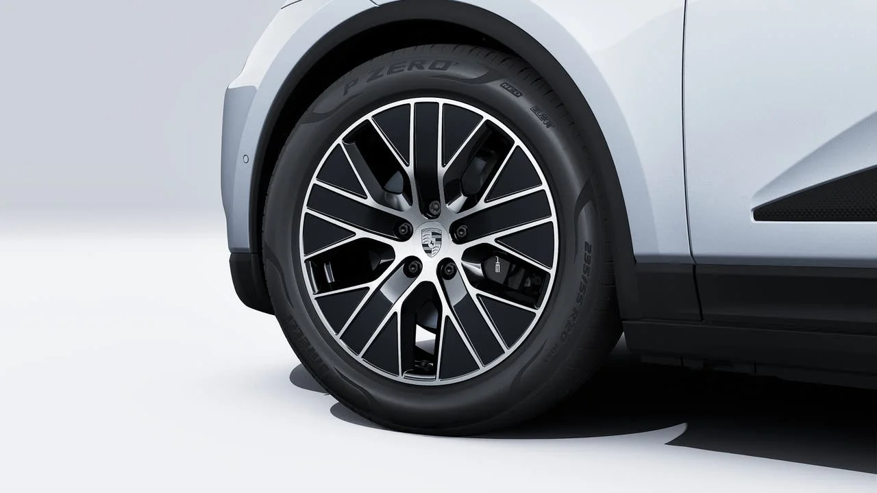 New 2026 Dolomite Silver Metallic Porsche Electric image 10