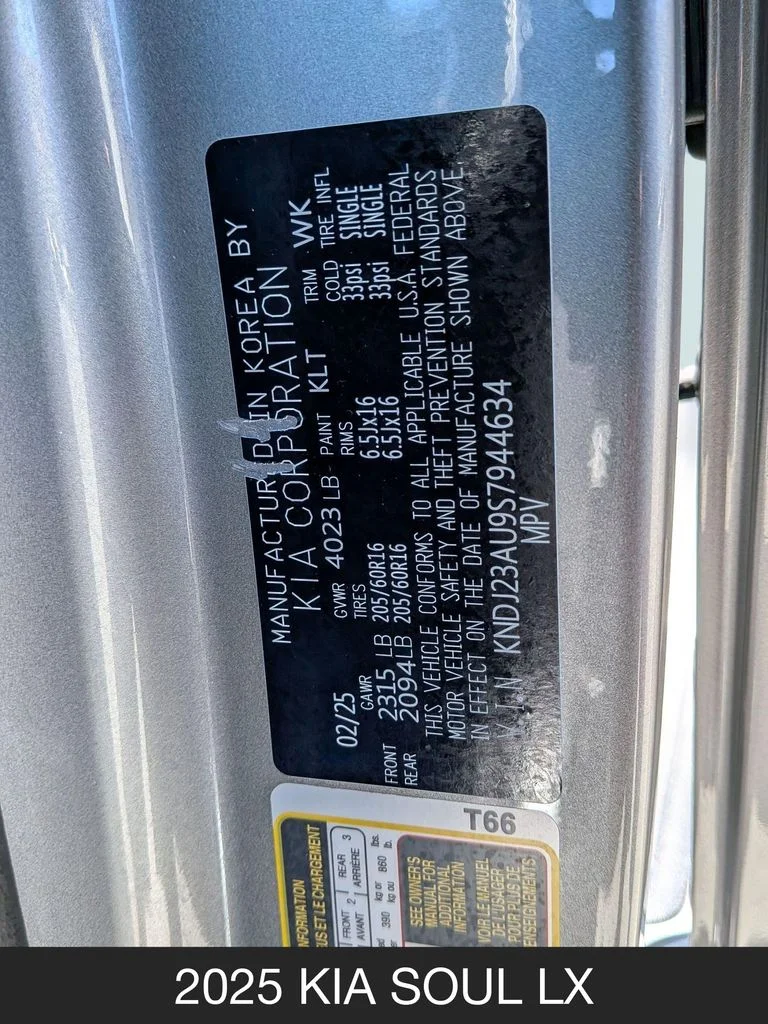 Used 2025 Gray Kia LX image 24
