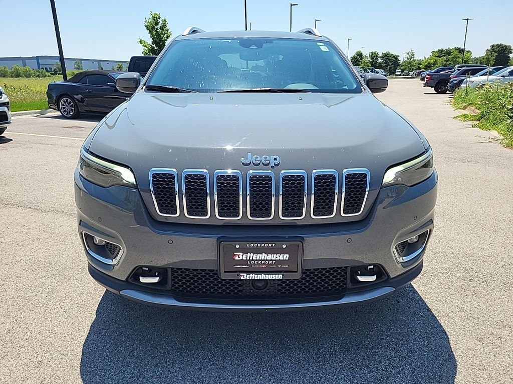 Certified Used 2021 Gray Jeep Limited image 8