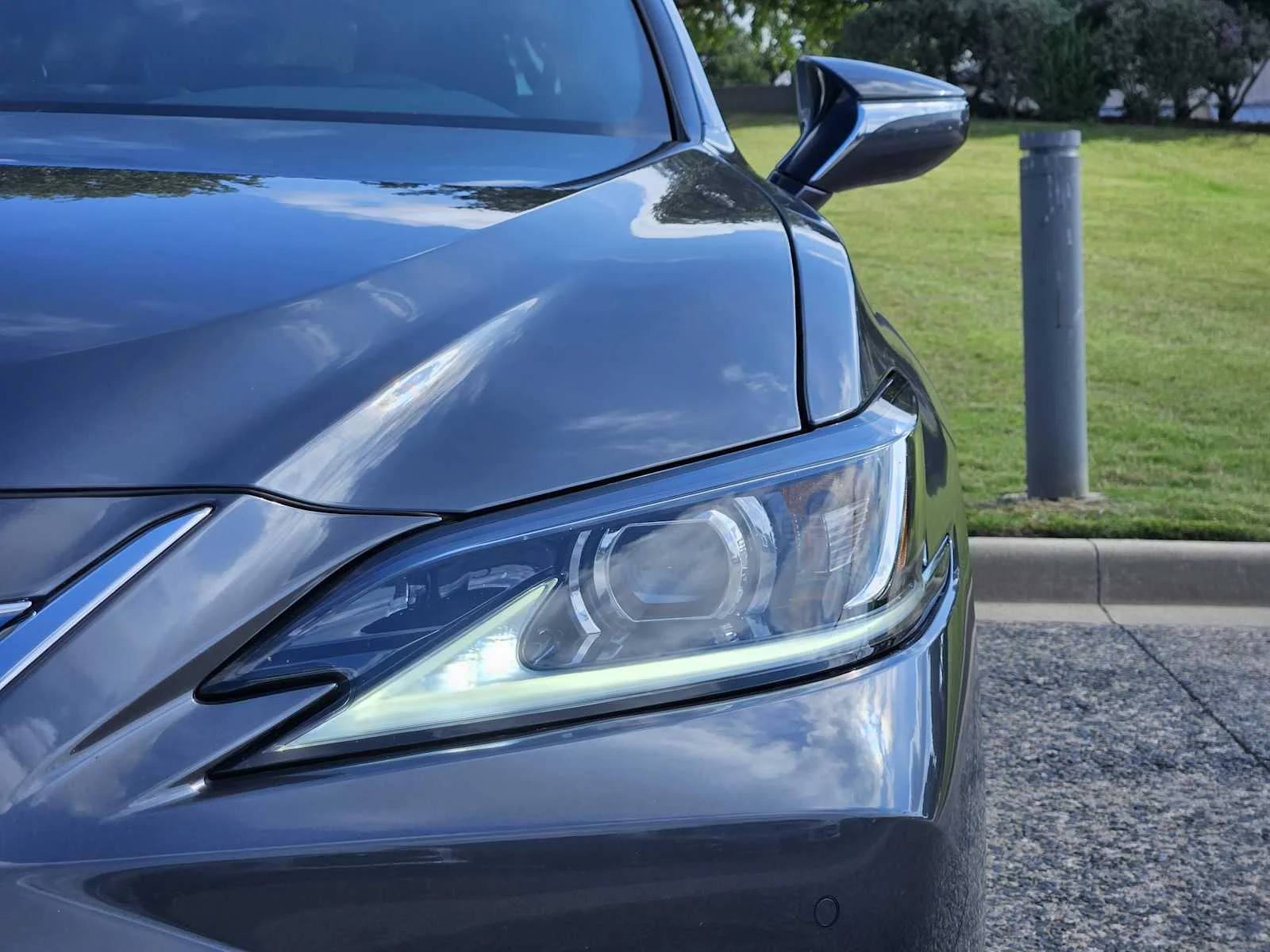 Certified Used 2022 CLOUDBURST GRAY Lexus  image 6