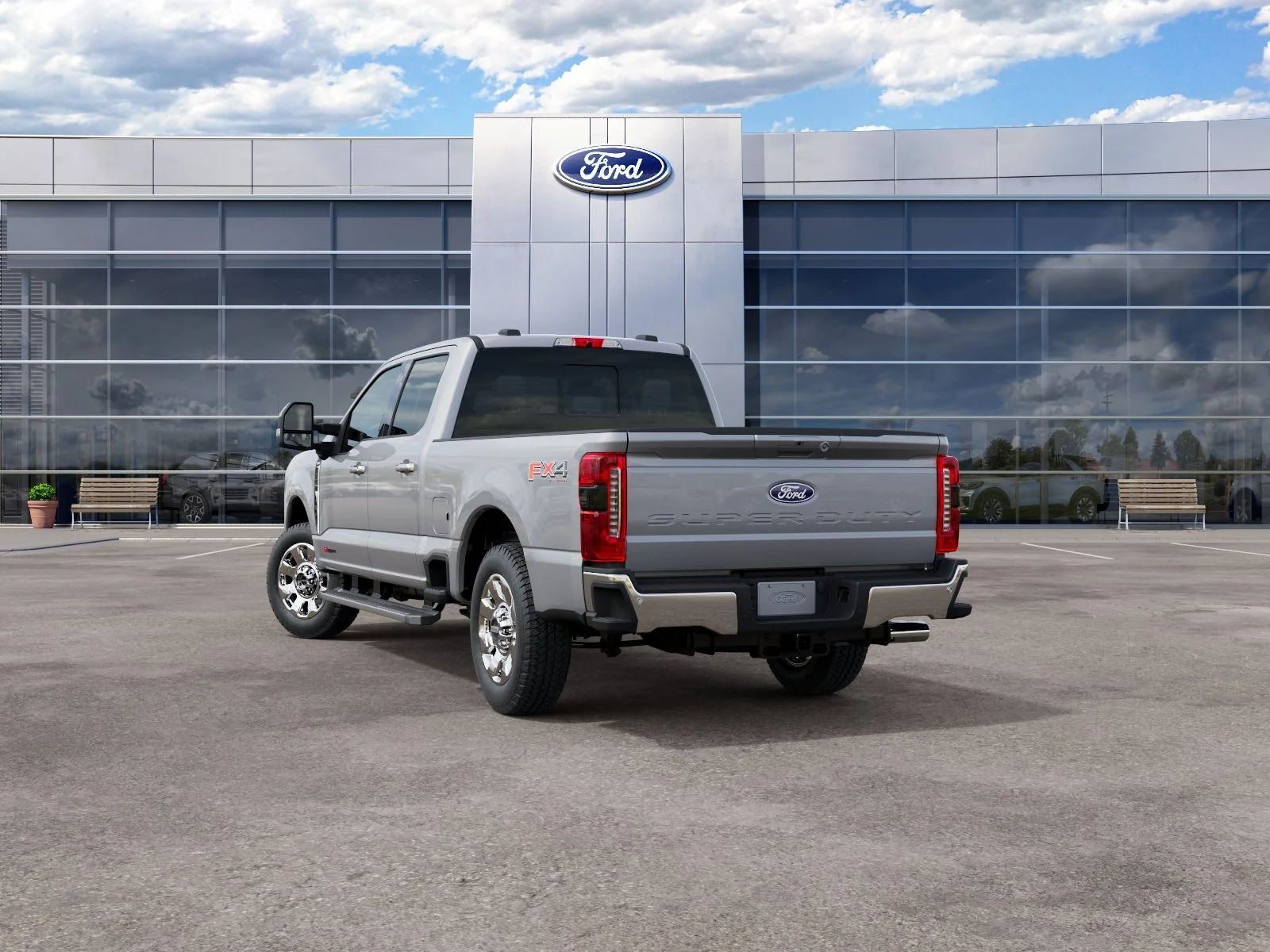 New 2027 Iconic Silver Metallic Ford F-250® Lariat® image 8