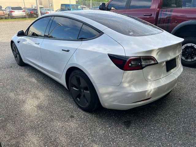 Used 2021 Pearl White Multi-Coat Tesla Standard Range Plus image 5