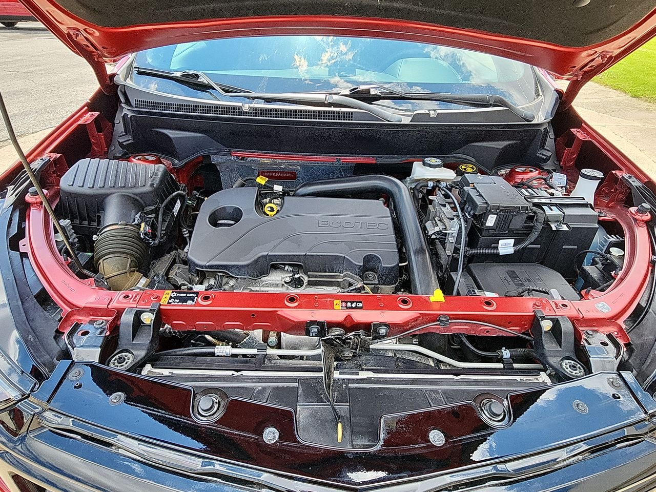 Used 2024 Radiant Red Tintcoat Chevrolet RS image 25