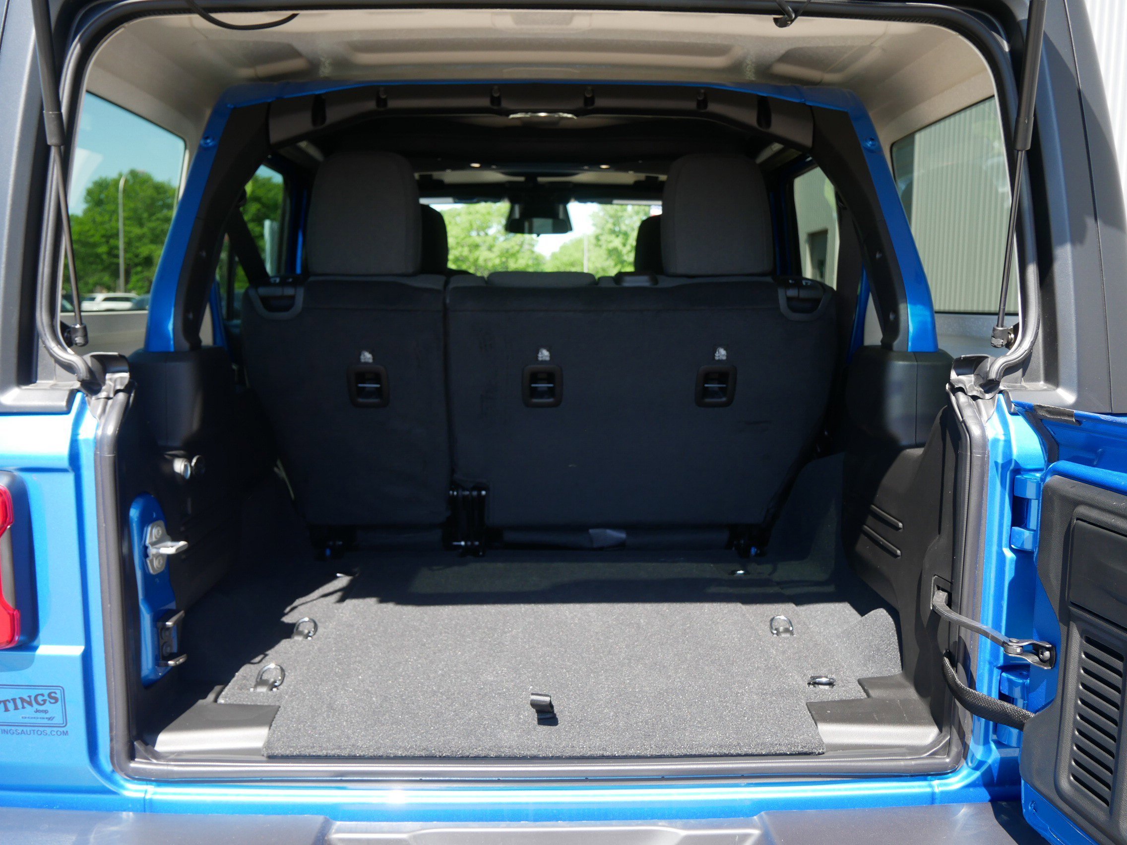 New 2026 Hydro Blue Pearl-Coat Exterior Paint Jeep Willys image 4