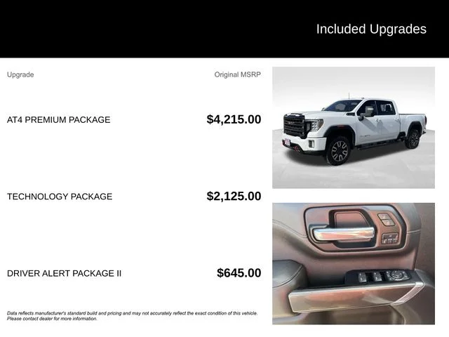 Used 2020 White GMC AT4 image 5