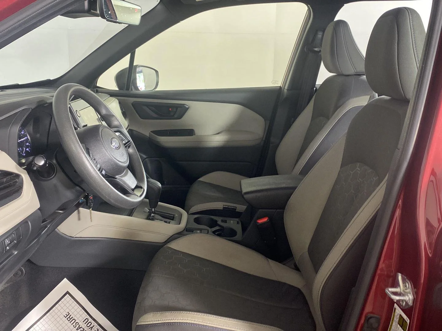 Used 2025 Crimson Red Pearl Subaru Base image 14