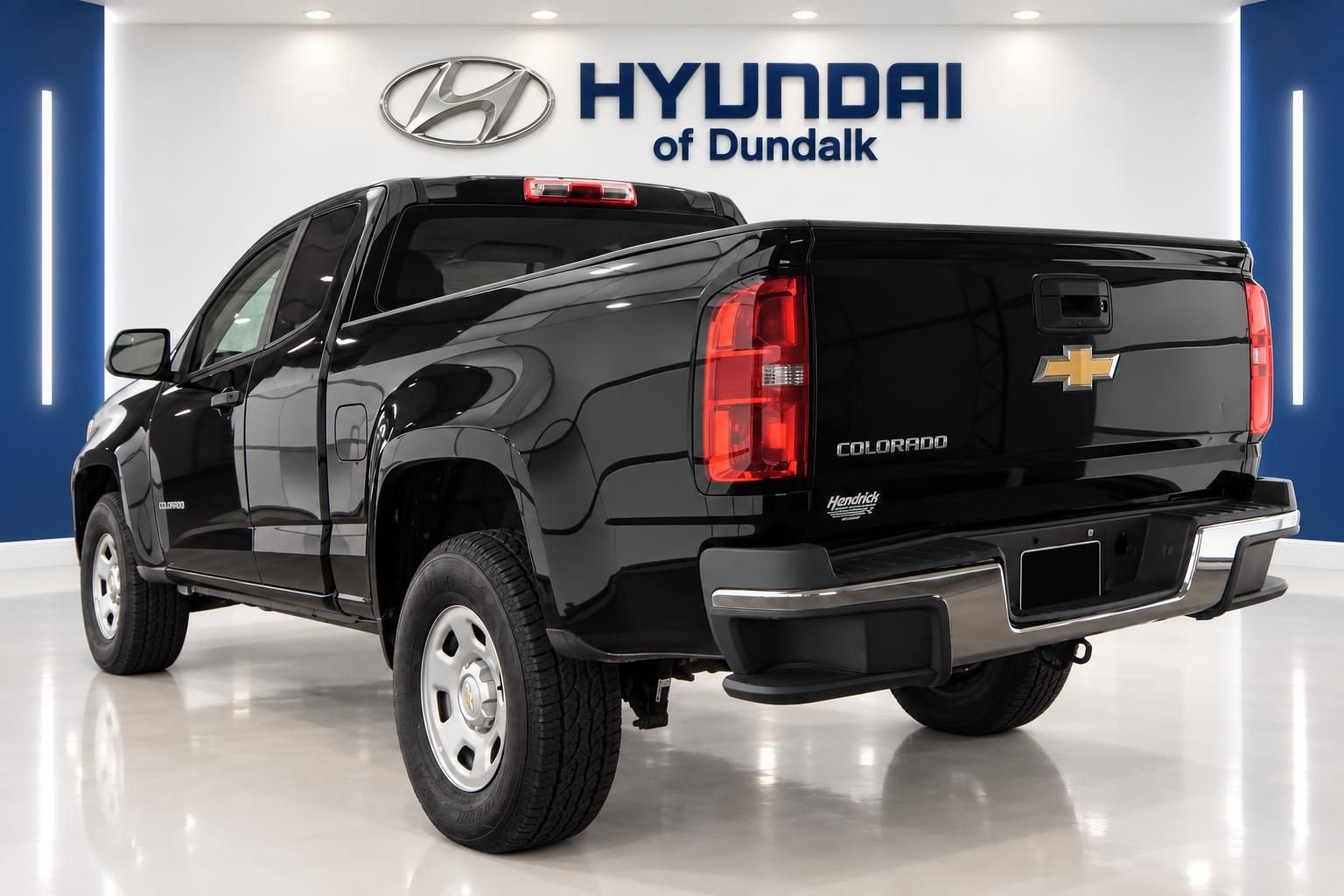 Used 2020 Black Chevrolet Work Truck image 2