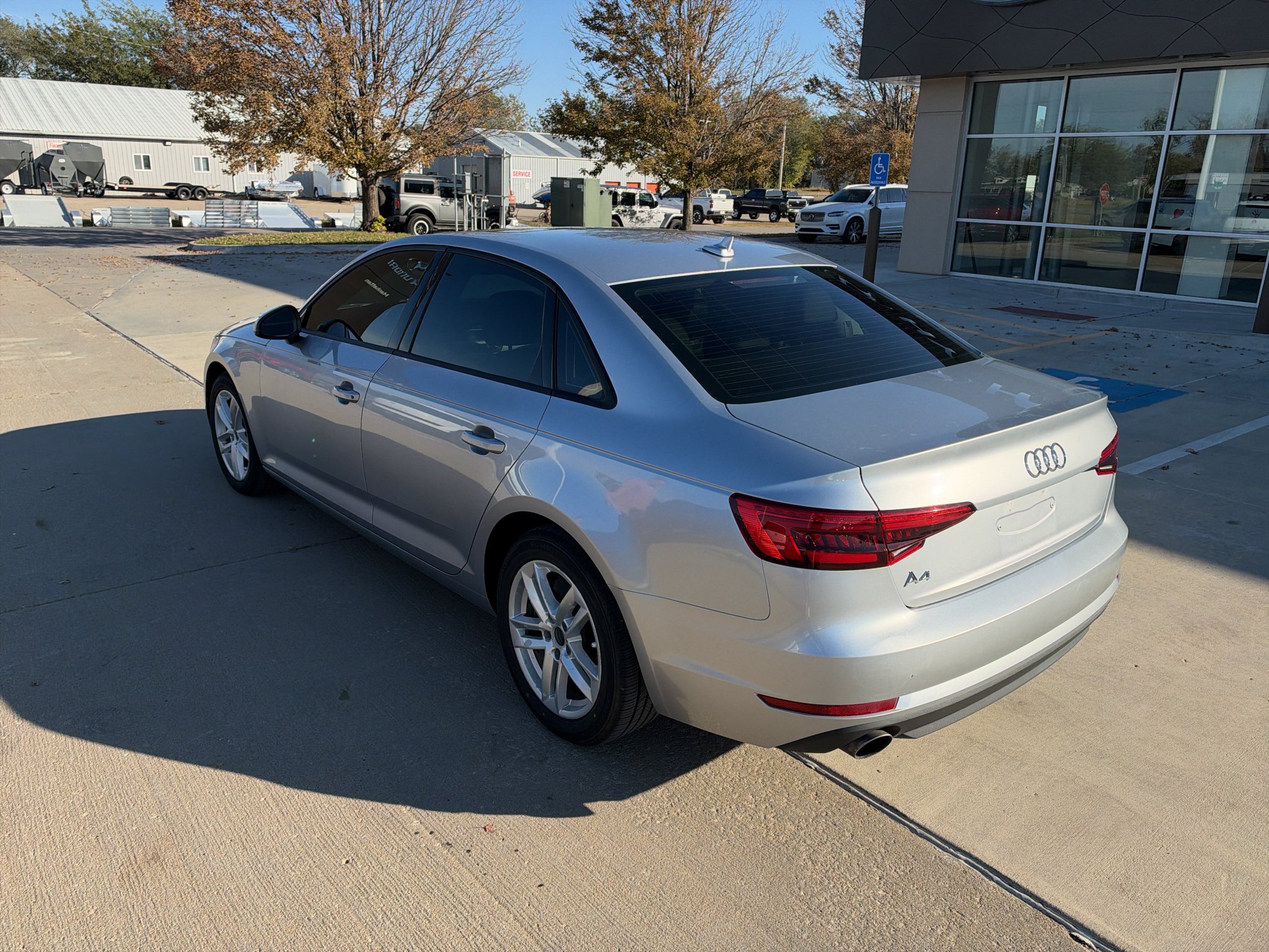 Used 2017 Florett Silver Metallic Audi Premium image 2
