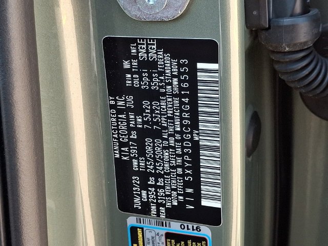 Used 2024 Green Kia EX X-Line image 31