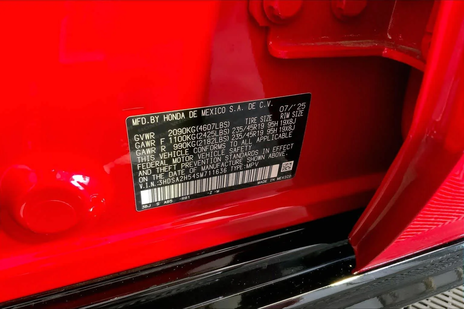Certified Used 2025 Milano Red Acura With A-Spec Package image 34