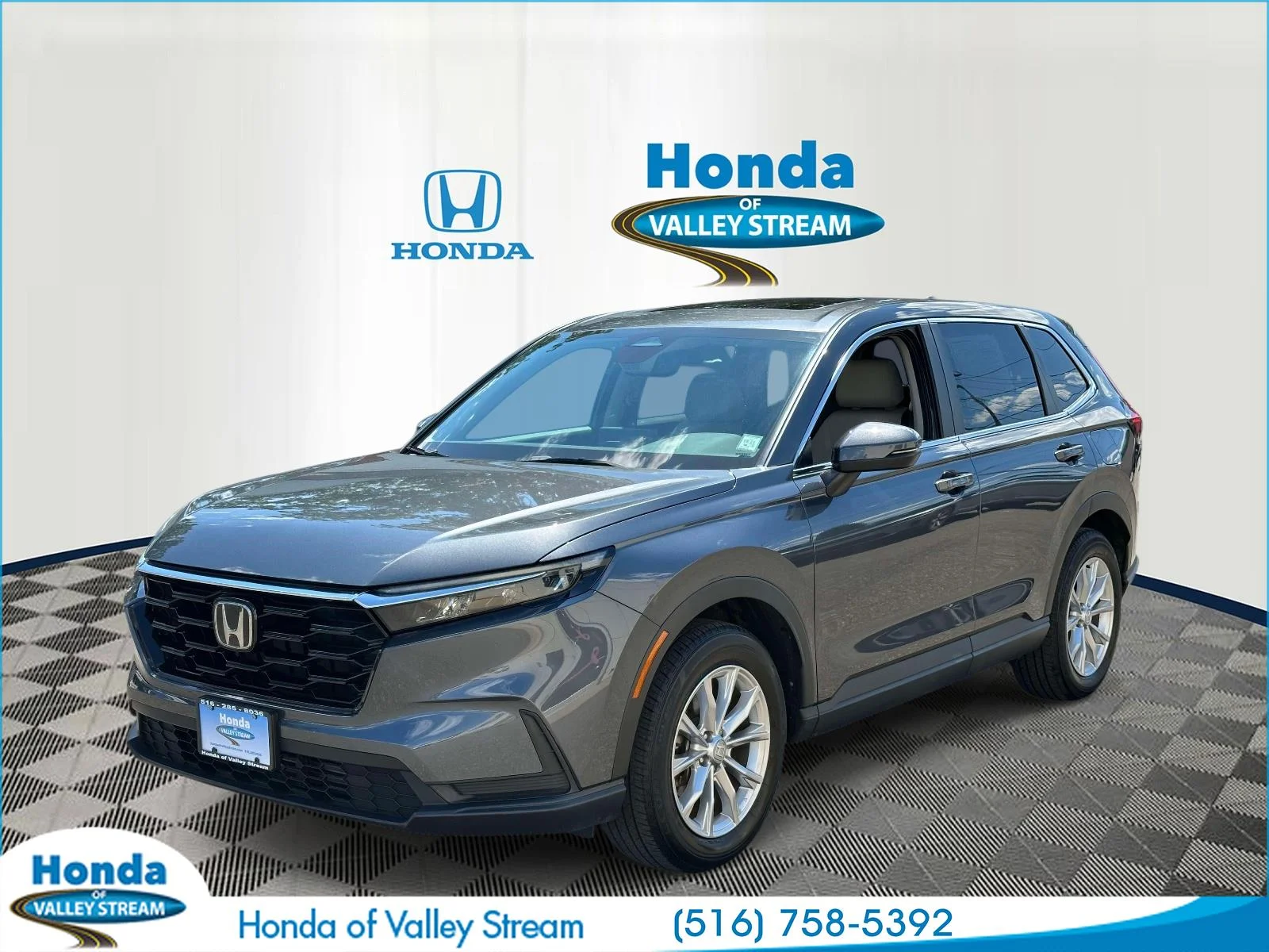 Certified Used 2024 Gray Honda EX image 3