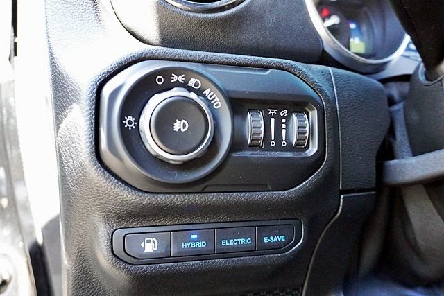 Used 2021 Black Jeep 4-Door Sahara High Altitude 4xe image 29