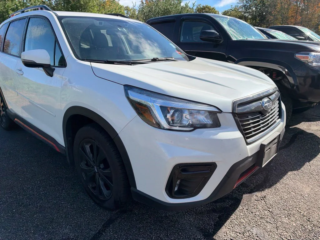 Used 2020 Crystal White Pearl Subaru Sport image 10