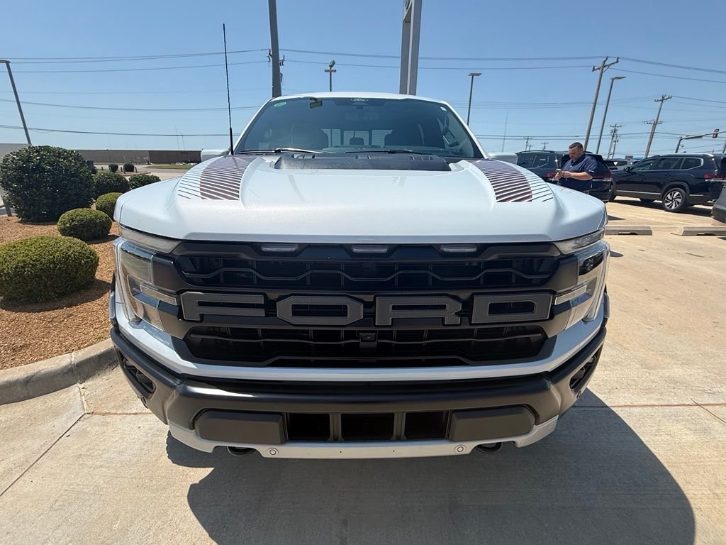 Used 2025 White Metallic Ford Raptor image 8