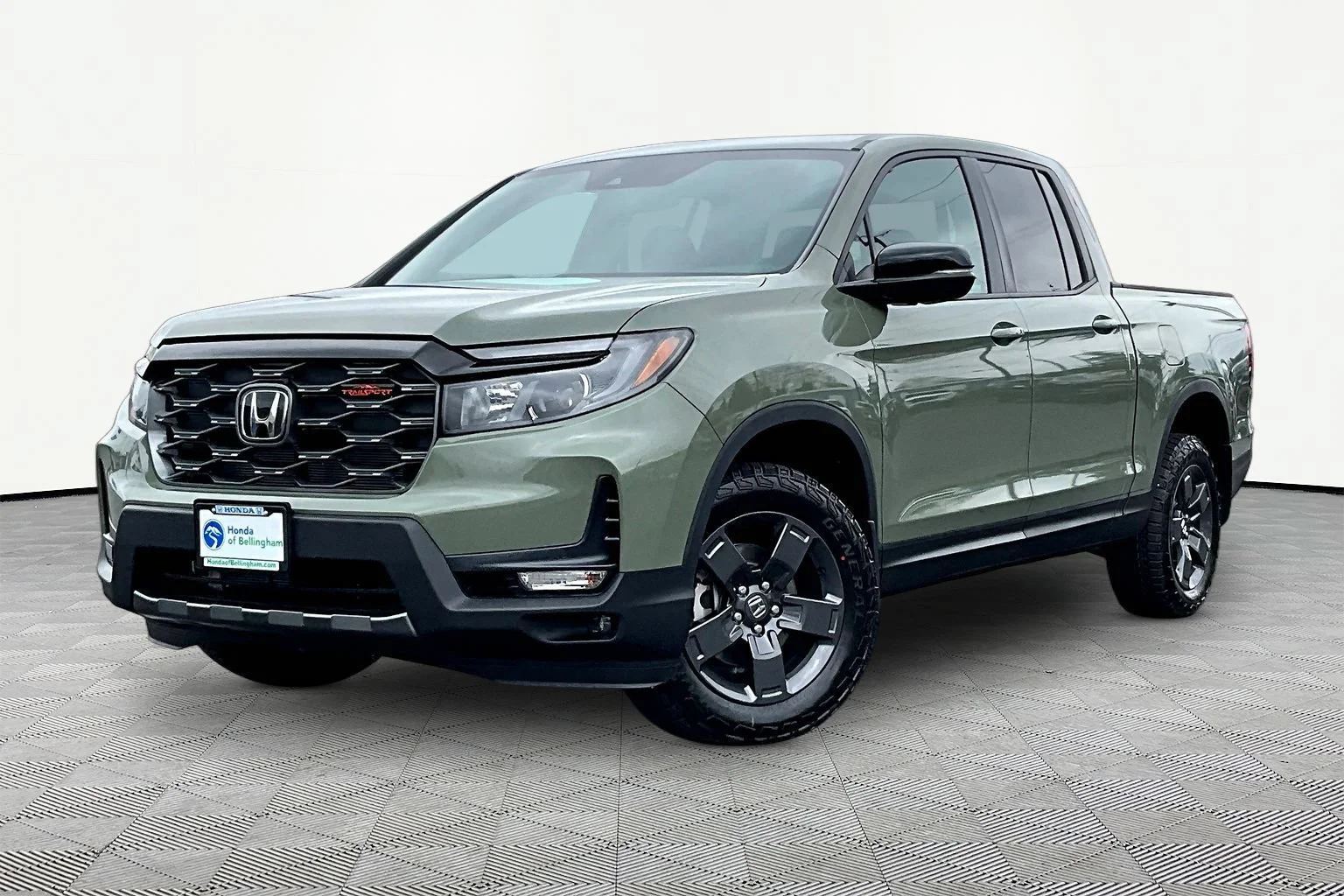 New 2026 Ash Green Metallic Honda TrailSport image 2