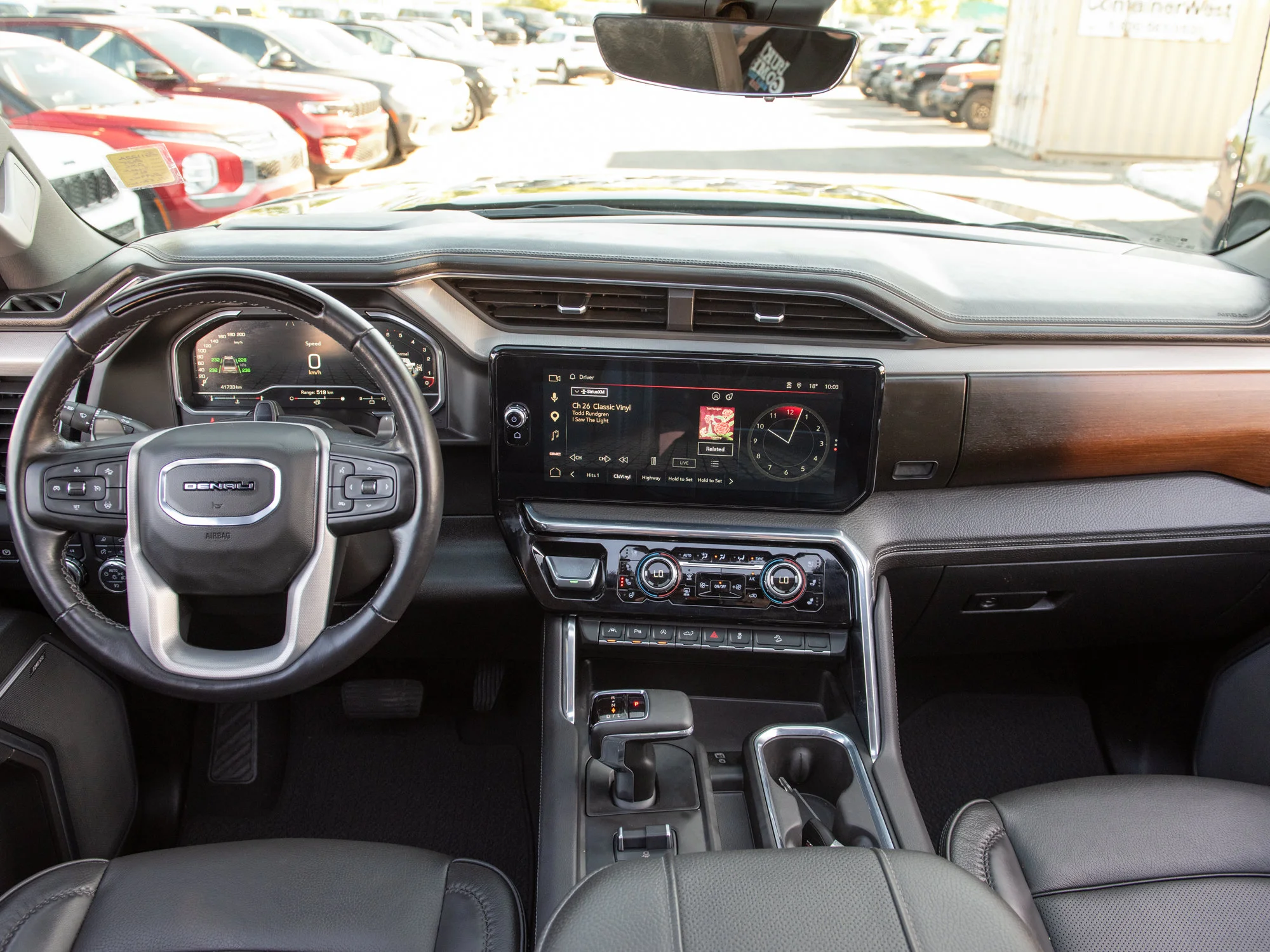 Used 2025 Black GMC Denali* | Crew Cab | Super Cruise | 3.0L Duramax | 305 HP | 495 LB-FT | Sunroof | image 3