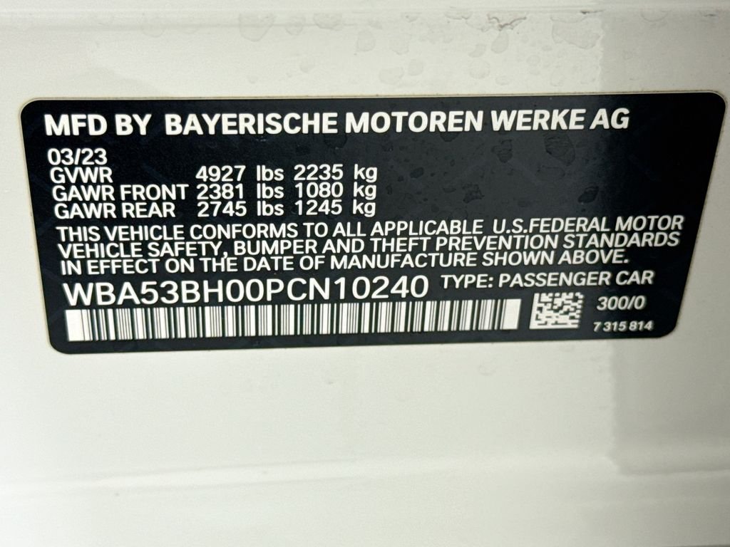 Certified Used 2023 Alpine White BMW 530i image 34
