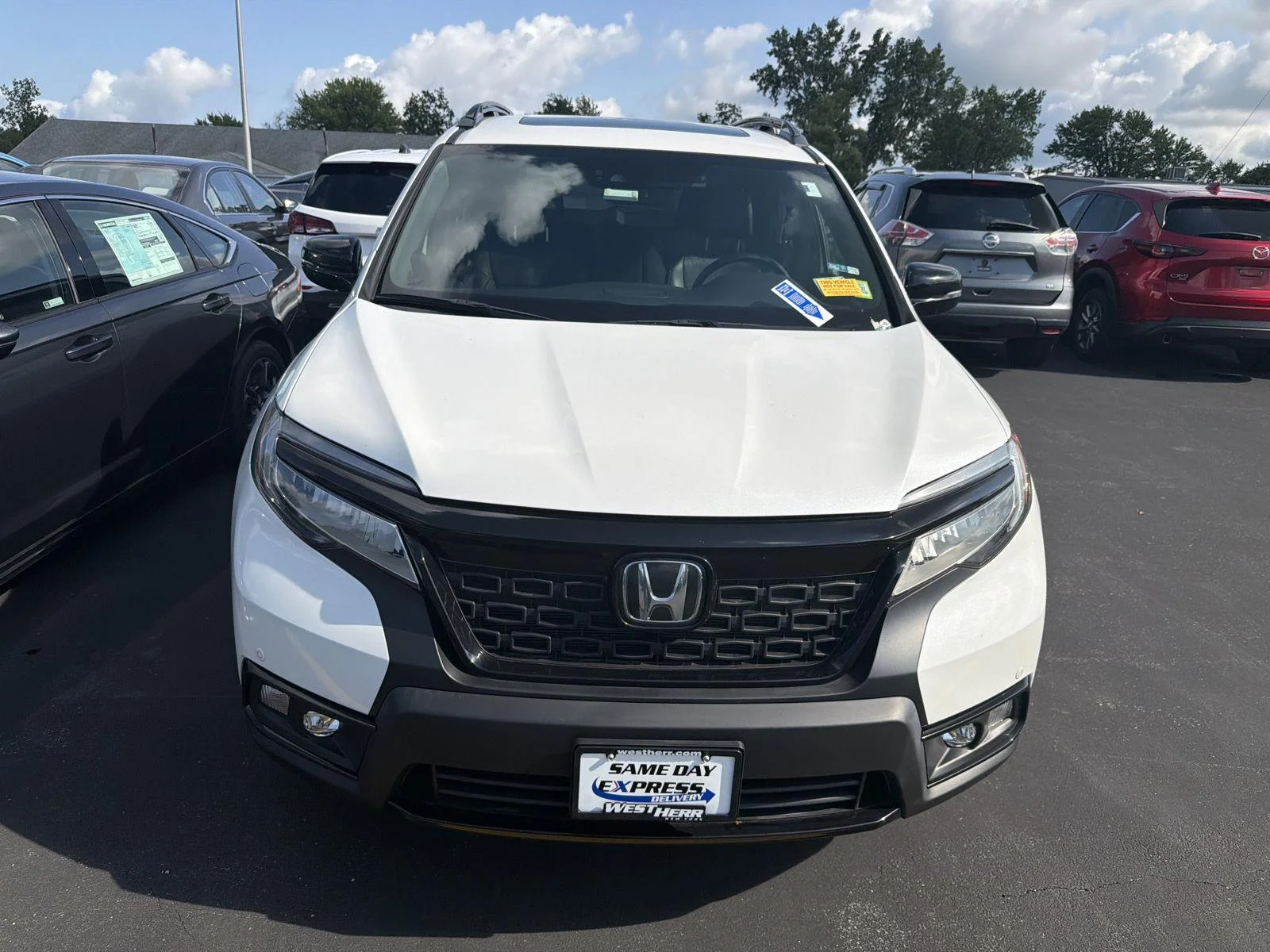 Used 2021 Platinum White Pearl Honda Elite image 2