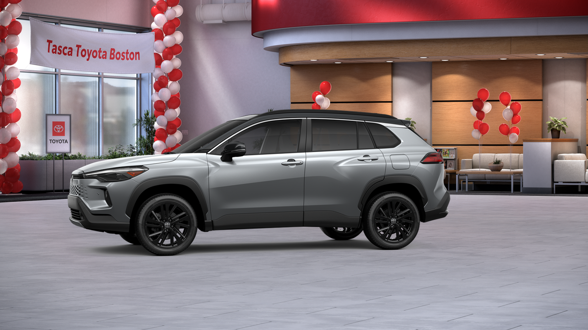 New 2026 Sonic Silver with Jet Black roof Toyota Hybrid XSE image 3