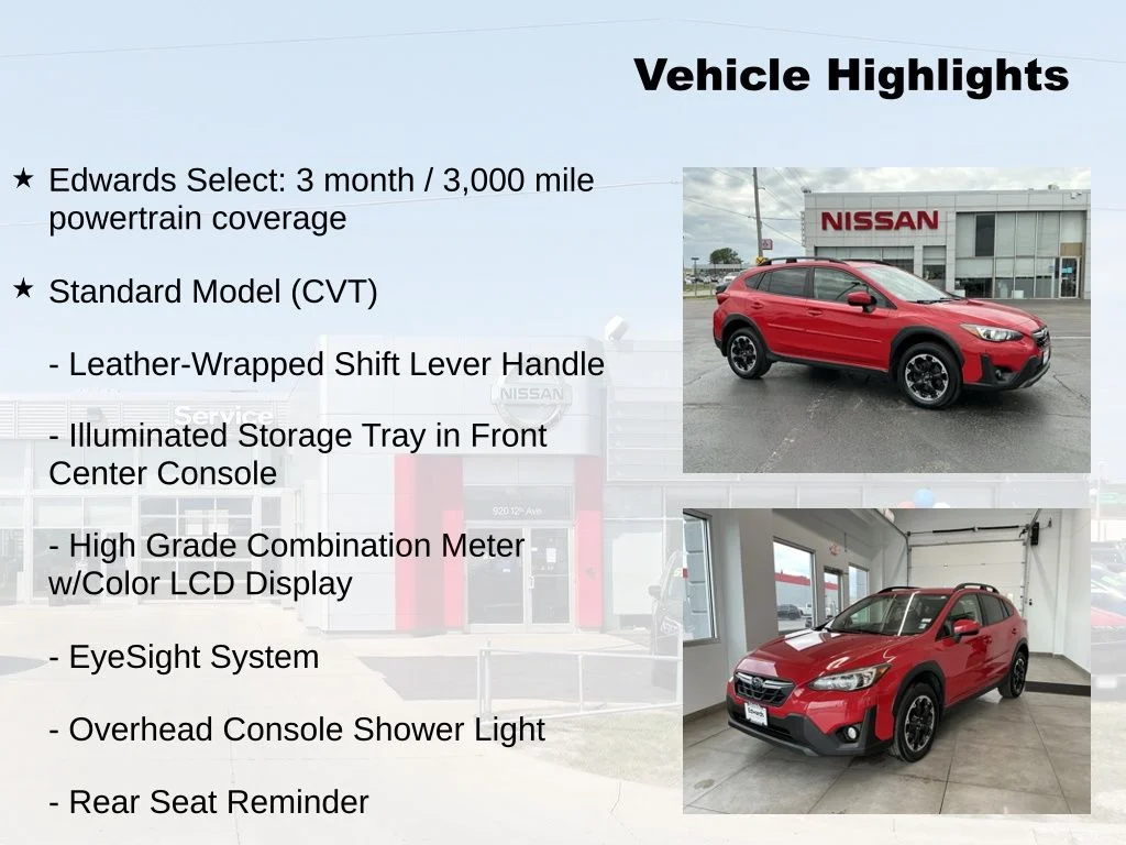 Used 2021 Red Subaru Premium image 7