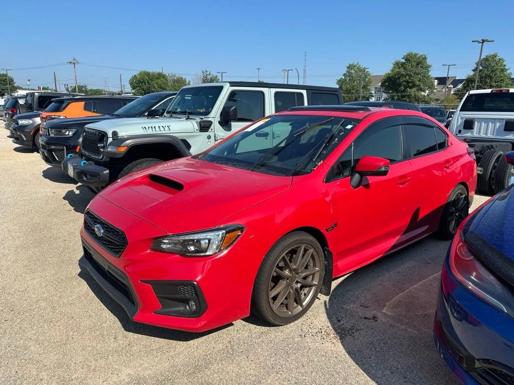 Used 2021 Red Subaru Limited image 2