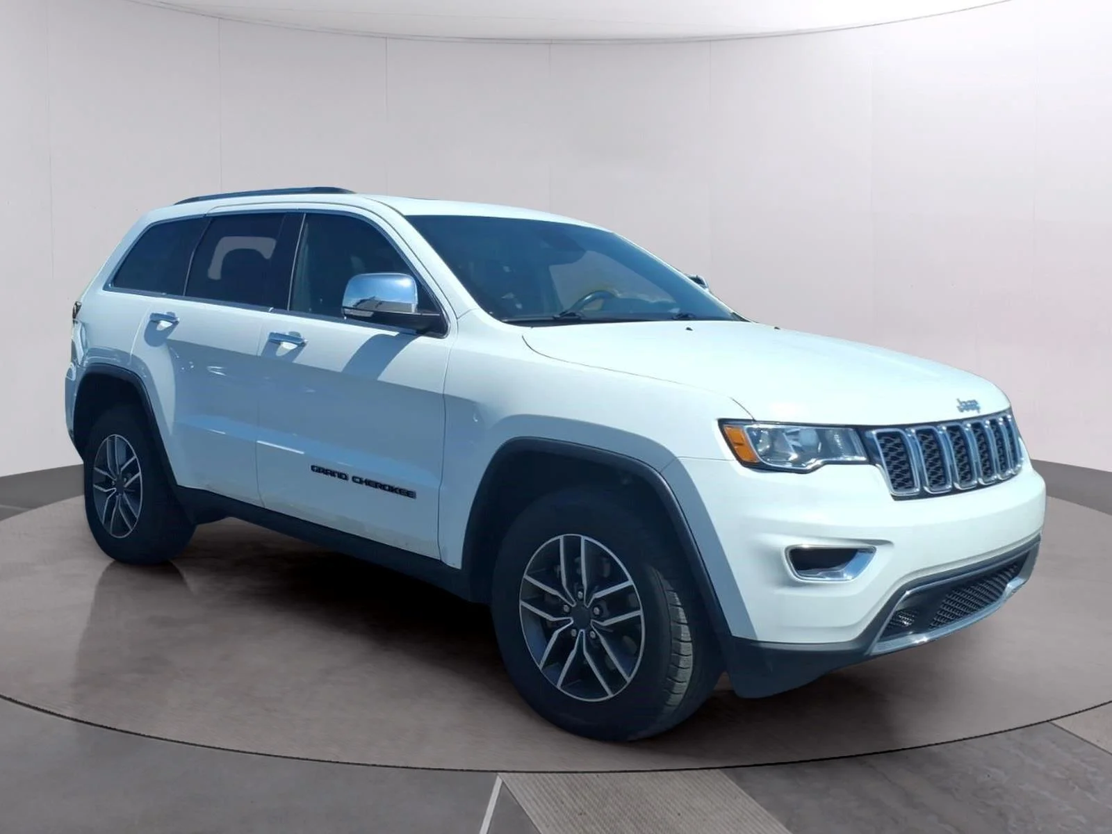 Used 2021 Bright White Clearcoat Jeep Limited image 7