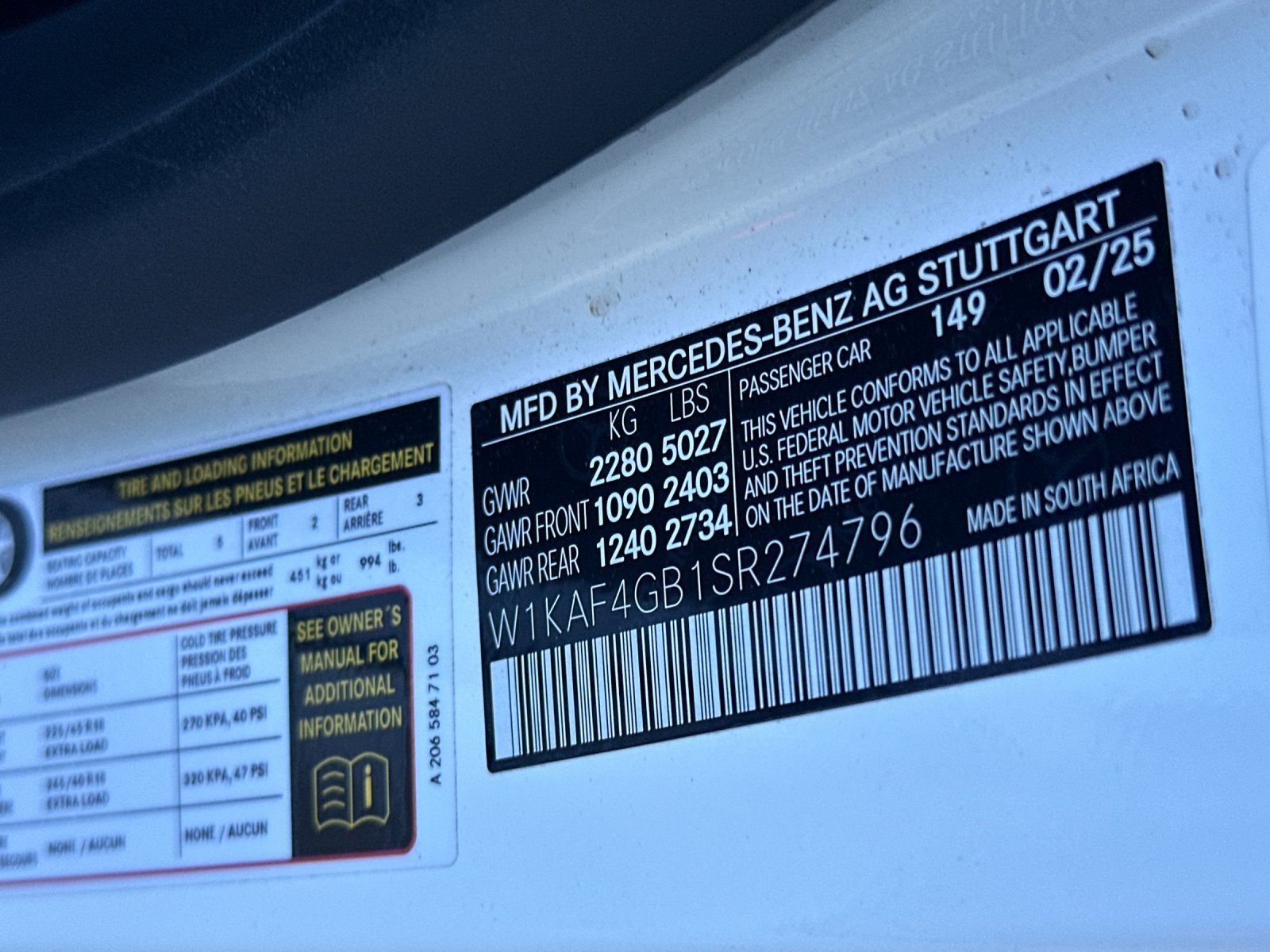 Used 2025 White Mercedes-Benz C 300 image 25