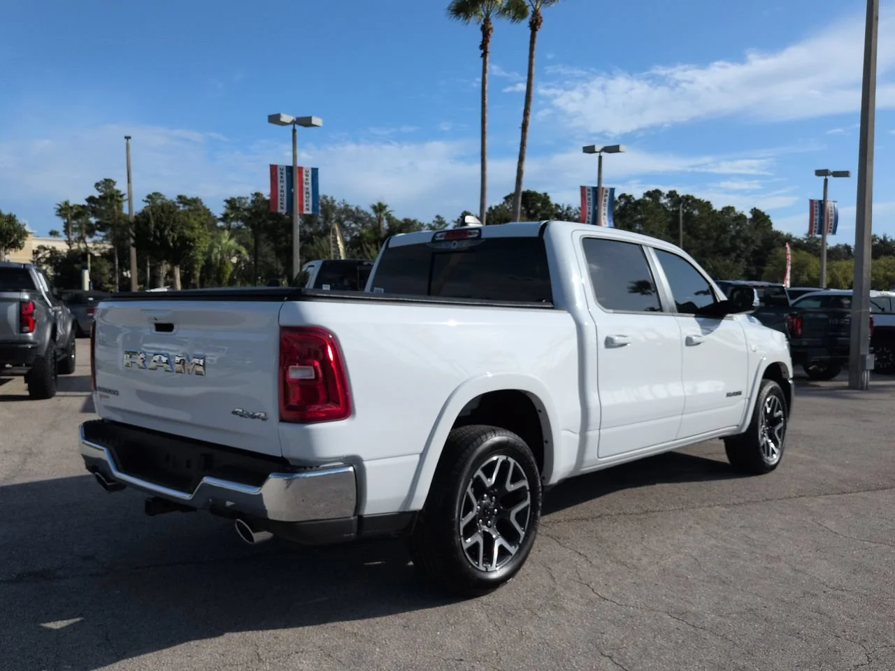 Certified Used 2026 Bright White Clearcoat Ram Laramie image 4