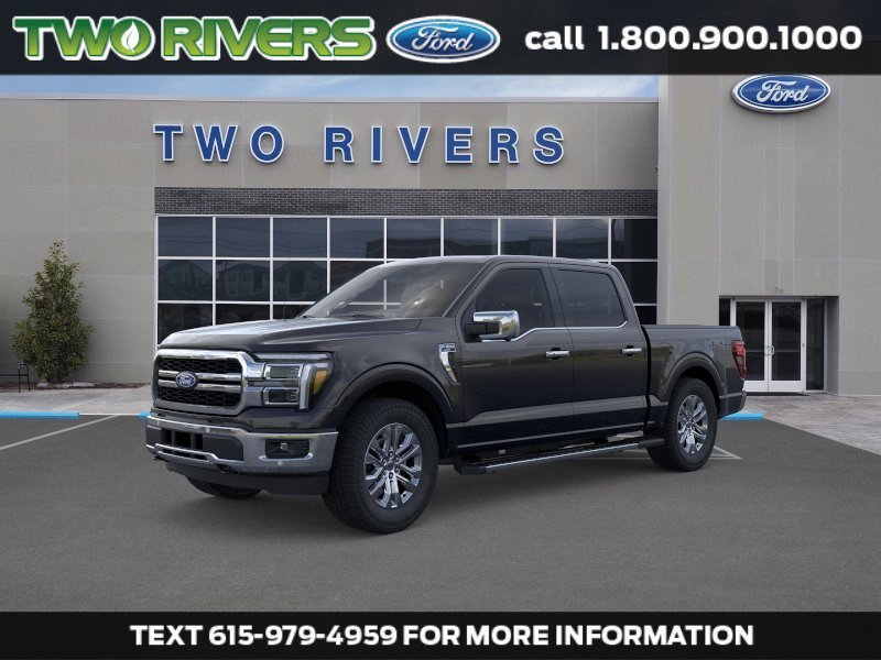 New 2026 Agate Black Metallic Ford Lariat® image 1