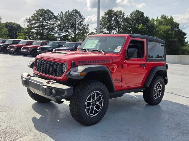New 2026 Firecracker Red Clear-Coat Exterior Paint Jeep Rubicon image 3