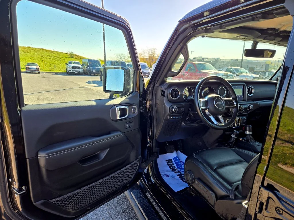 Certified Used 2023 Black Jeep Sahara 4xe image 11
