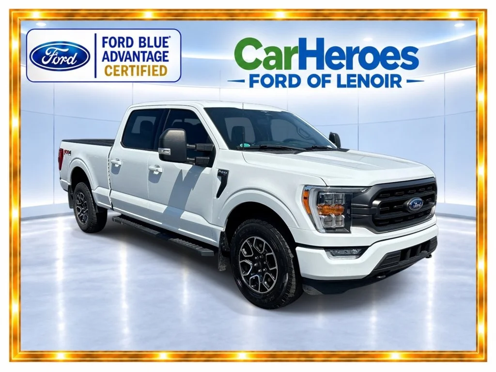 Certified Used 2023 Oxford White Ford XLT image 1