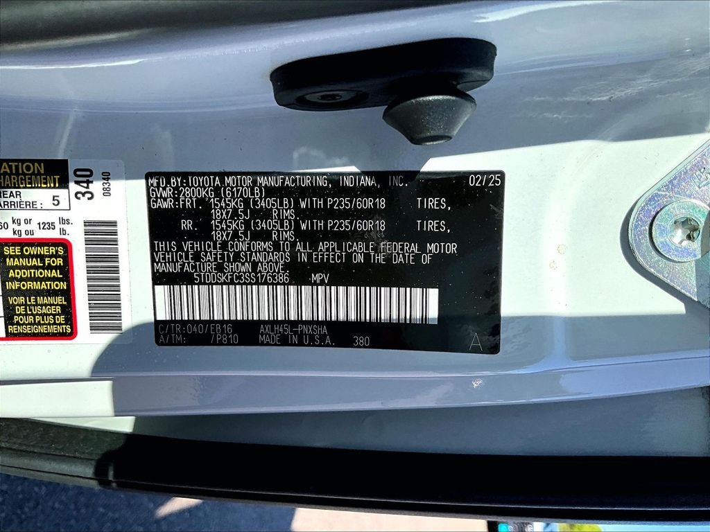 Certified Used 2025 White Toyota XSE image 9