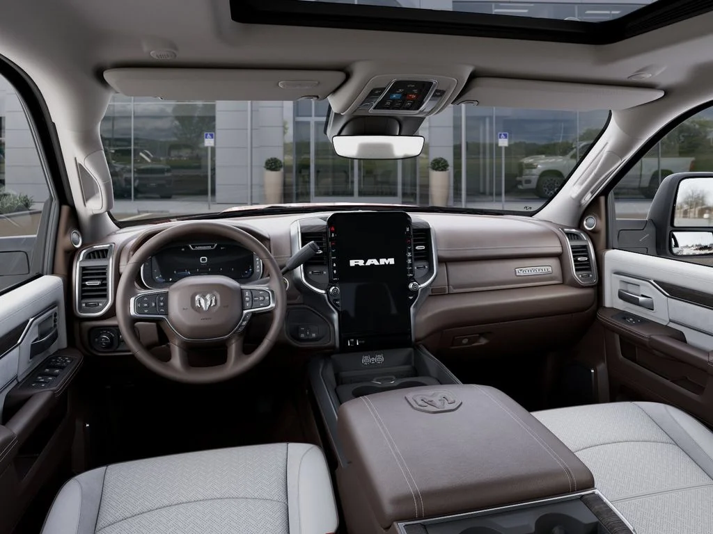 New 2026 Molten Red Pearl-Coat Exterior Paint RAM Laramie image 15